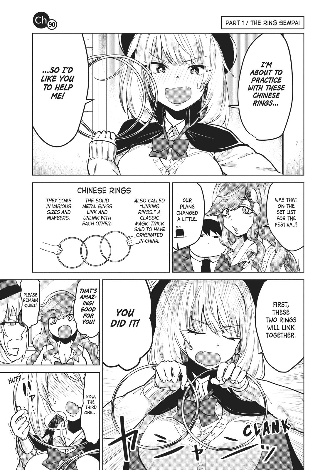 Tejina Senpai Chapter 90 page 1 - Chapter 90