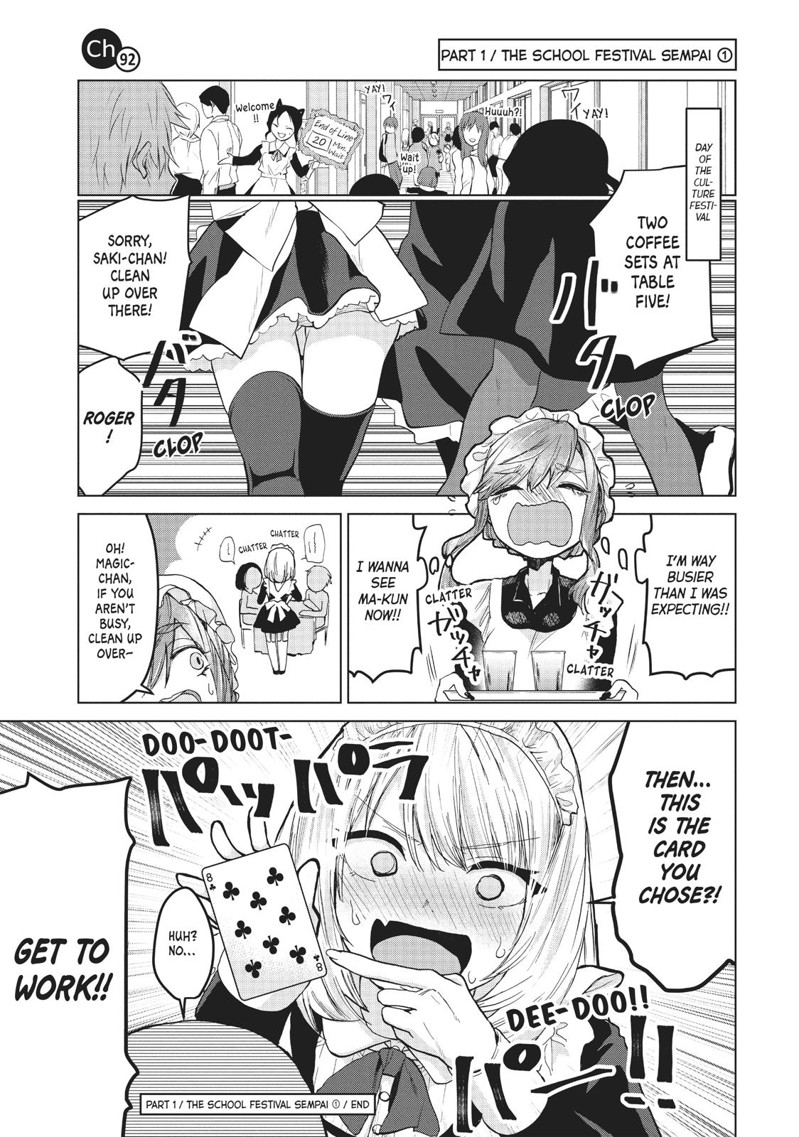 Tejina Senpai Chapter 92 page 1 - Chapter 92