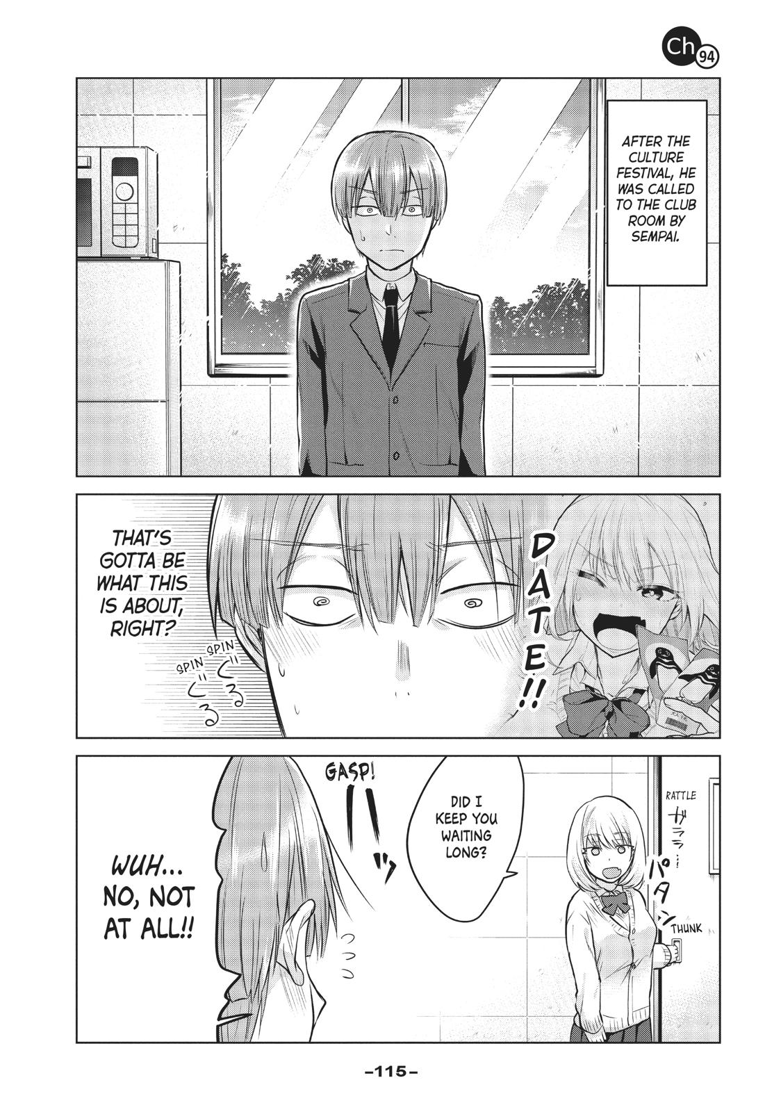 Tejina Senpai Chapter 94 page 1 - Chapter 94