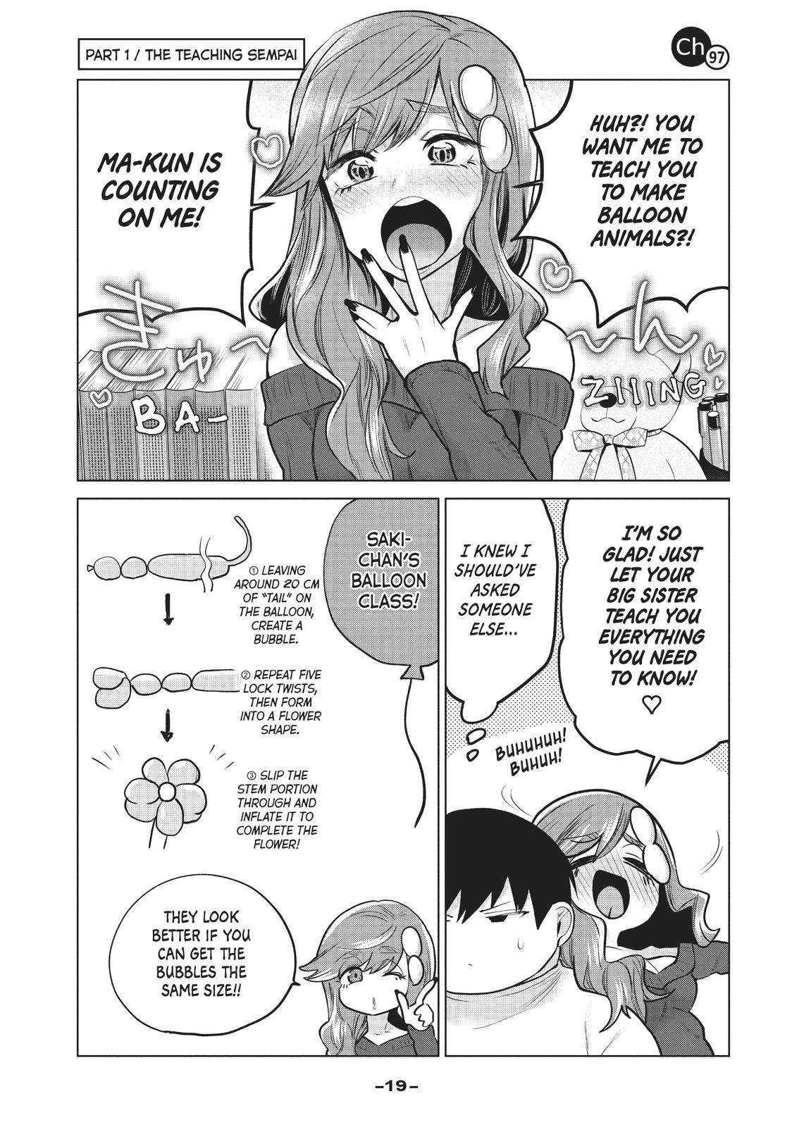 Tejina Senpai Chapter 97 page 1 - Chapter 97