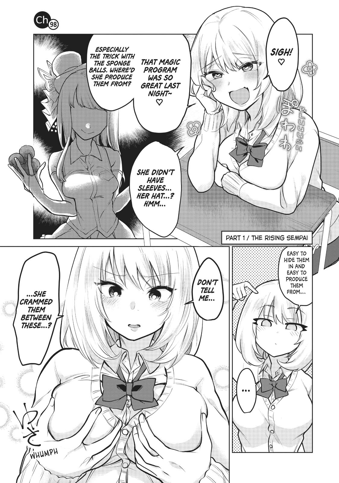 Tejina Senpai Chapter 98 page 1 - Chapter 98
