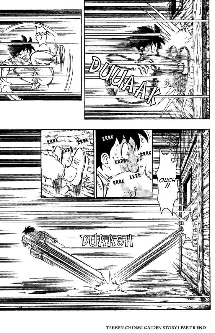 Tekken Chinmi Gaiden Chapter 1 page 22 - Chapter 1 : The First Meeting : Yosen Sensei's Secret Tale