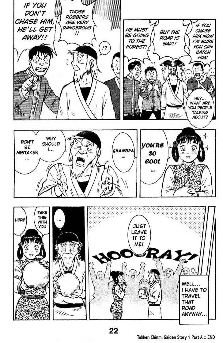 Tekken Chinmi Gaiden Chapter 1 page 61 - Chapter 1 : The First Meeting : Yosen Sensei's Secret Tale