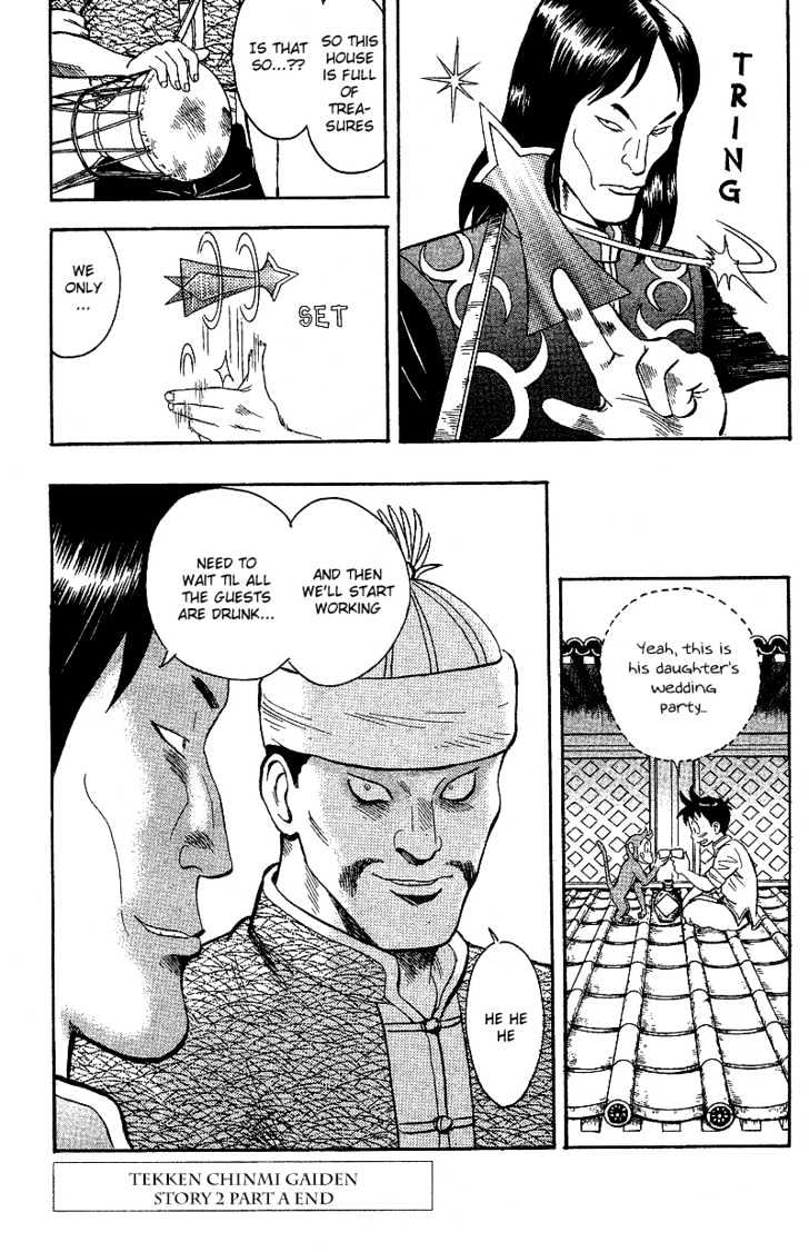 Tekken Chinmi Gaiden Chapter 2 page 30 - Chapter 2 : Color of Battle : The Meeting