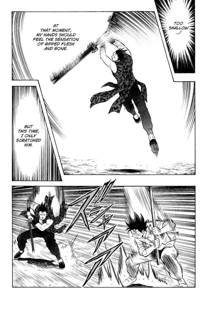 Tekken Chinmi Legends Chapter 32 page 22 - Chapter 32 : The Red-eyed Swordsman Reappears