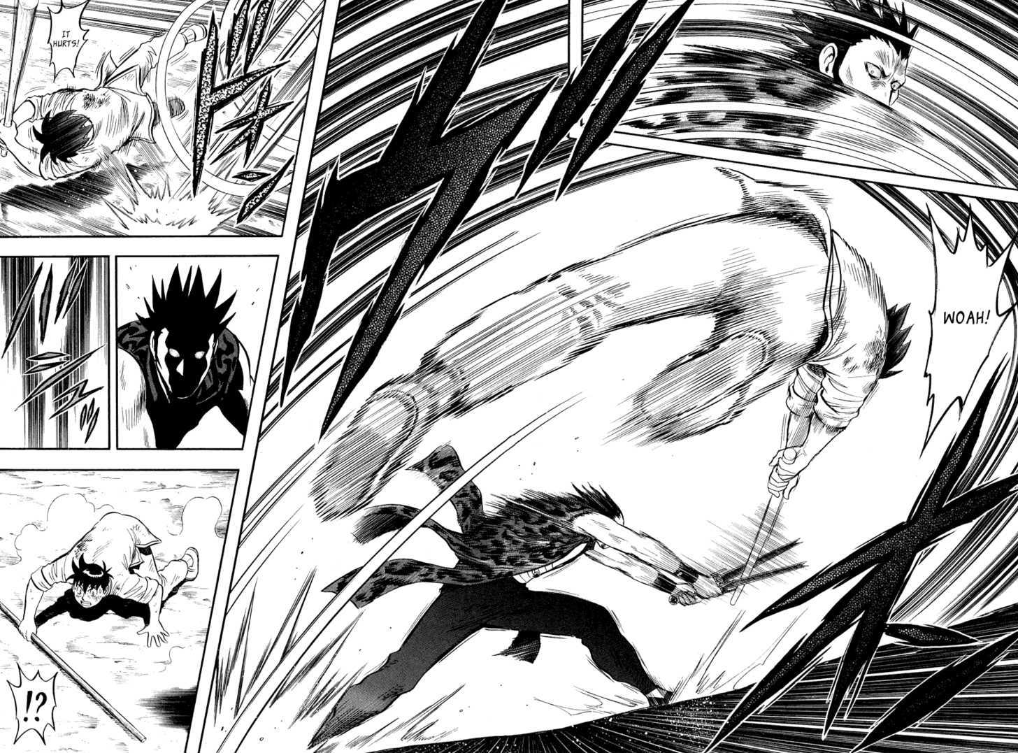 Tekken Chinmi Legends Chapter 32 page 34 - Chapter 32 : The Red-eyed Swordsman Reappears