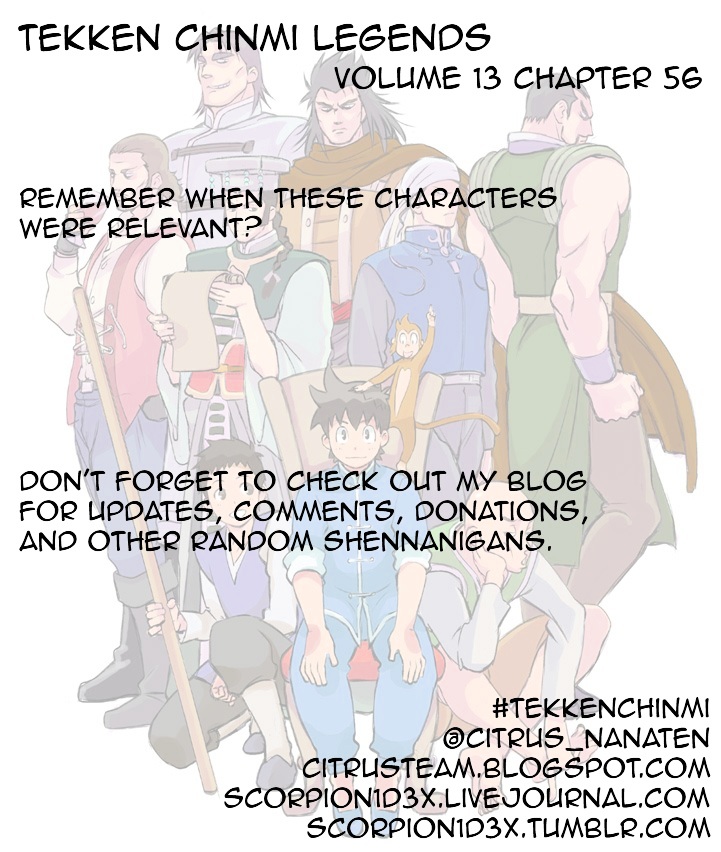 Tekken Chinmi Legends Chapter 56 page 32 - Chapter 56 : Joking and Serious