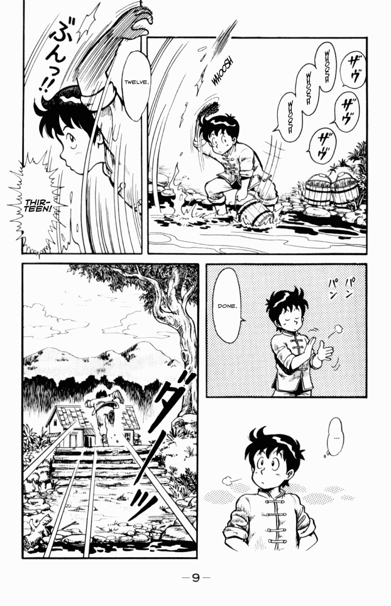 Tekken Chinmi Chapter 1 page 10 - Chapter 1: Kung-fu boy, Chinmi!!