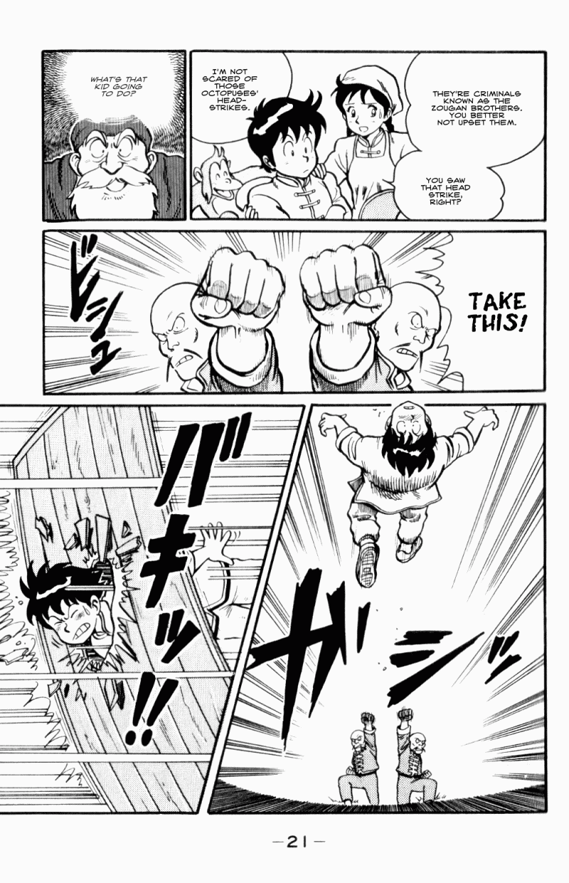 Tekken Chinmi Chapter 1 page 22 - Chapter 1: Kung-fu boy, Chinmi!!