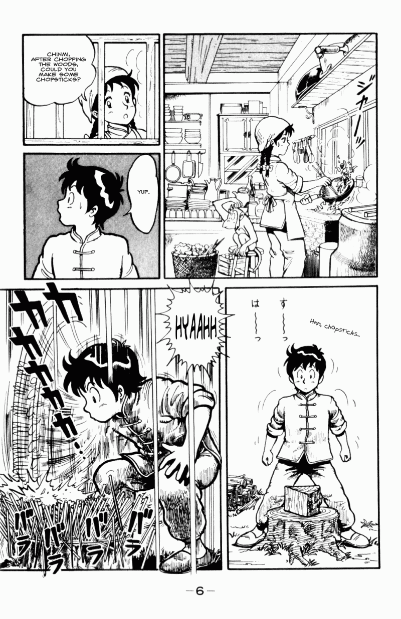 Tekken Chinmi Chapter 1 page 7 - Chapter 1: Kung-fu boy, Chinmi!!