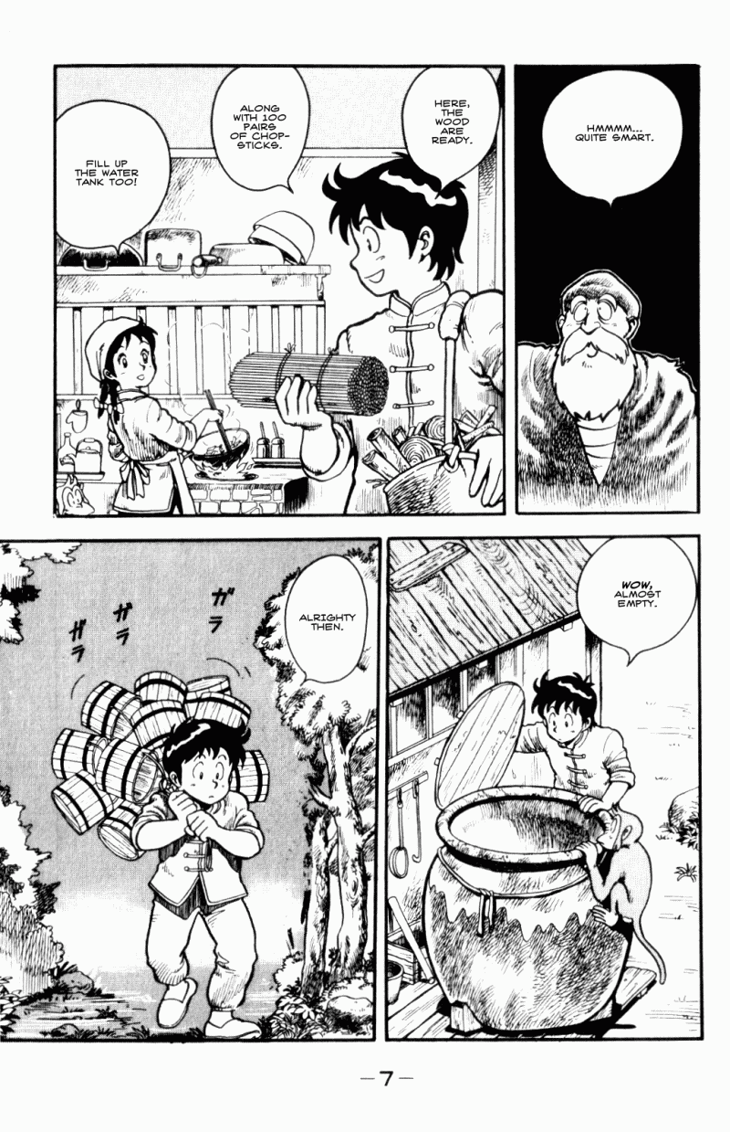 Tekken Chinmi Chapter 1 page 8 - Chapter 1: Kung-fu boy, Chinmi!!