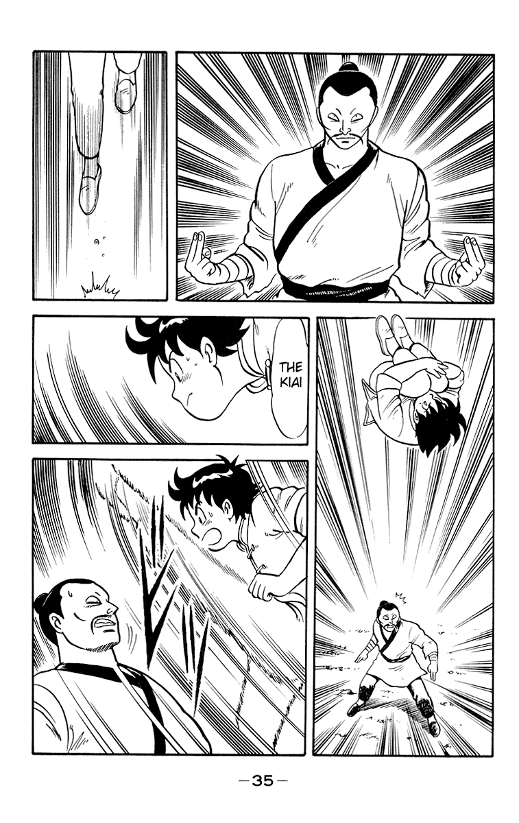 Tekken Chinmi Chapter 15 page 38 - Chapter 15: Chinmi, Use the Kiai!