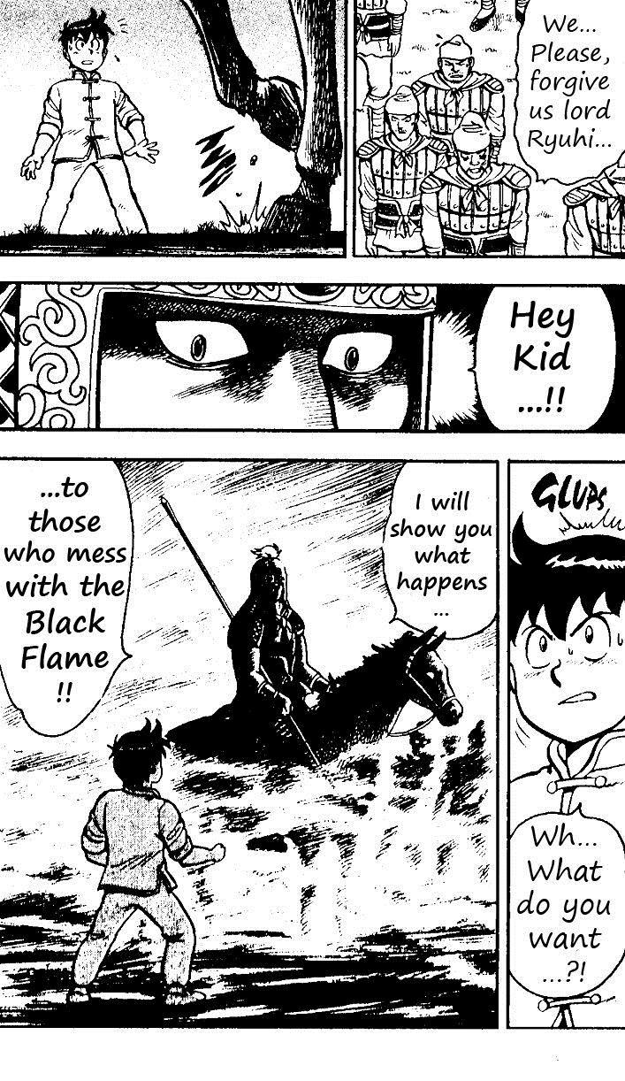Tekken Chinmi Chapter 19 page 28 - Chapter 19: Attack of the Black Flame