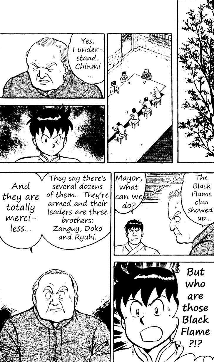 Tekken Chinmi Chapter 19 page 45 - Chapter 19: Attack of the Black Flame