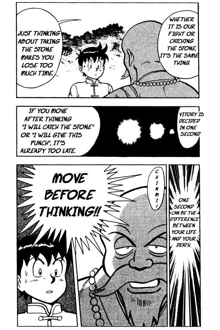 Tekken Chinmi Chapter 23 page 23 - Chapter 23: Catch the stone in my hand