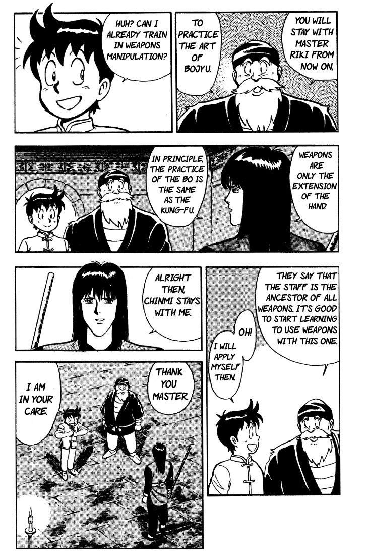 Tekken Chinmi Chapter 24 page 14 - Chapter 24: Riki the Blind Master