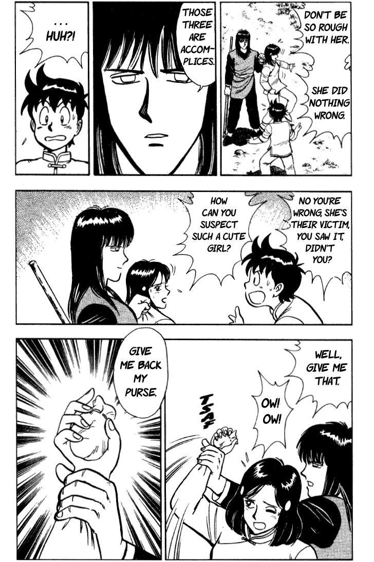 Tekken Chinmi Chapter 24 page 21 - Chapter 24: Riki the Blind Master