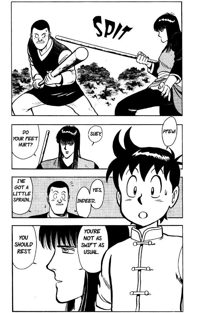 Tekken Chinmi Chapter 24 page 35 - Chapter 24: Riki the Blind Master