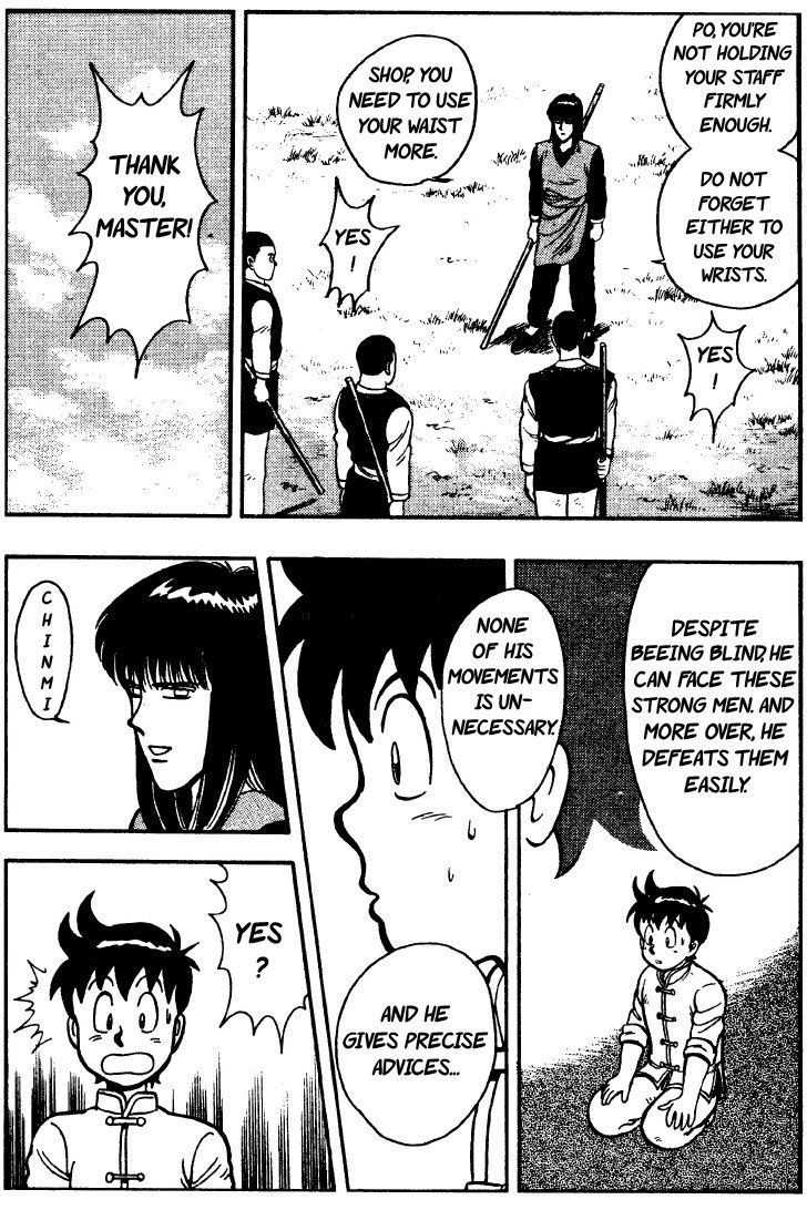 Tekken Chinmi Chapter 24 page 36 - Chapter 24: Riki the Blind Master