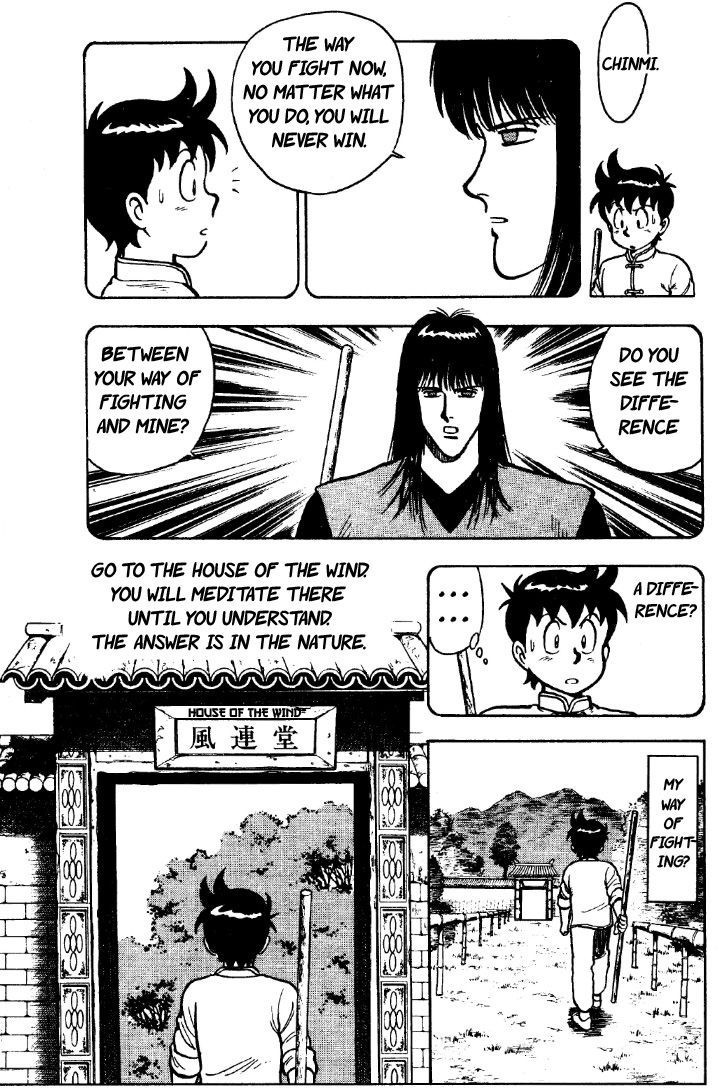 Tekken Chinmi Chapter 25 page 22 - Chapter 25: Like a bending reed
