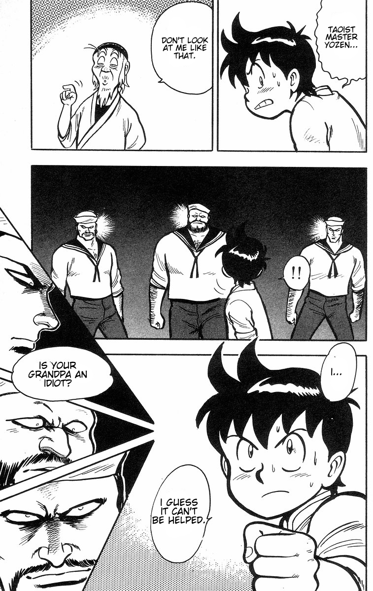 Tekken Chinmi Chapter 32 page 34 - Chapter 32: Yozen's Ever-Changing Kung-fu Part 2