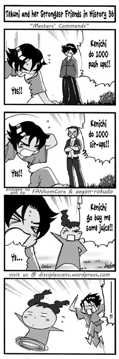 Tekuni to Shijou Saikyou no Nakamatachi Chapter 36 page 1 - Chapter 36