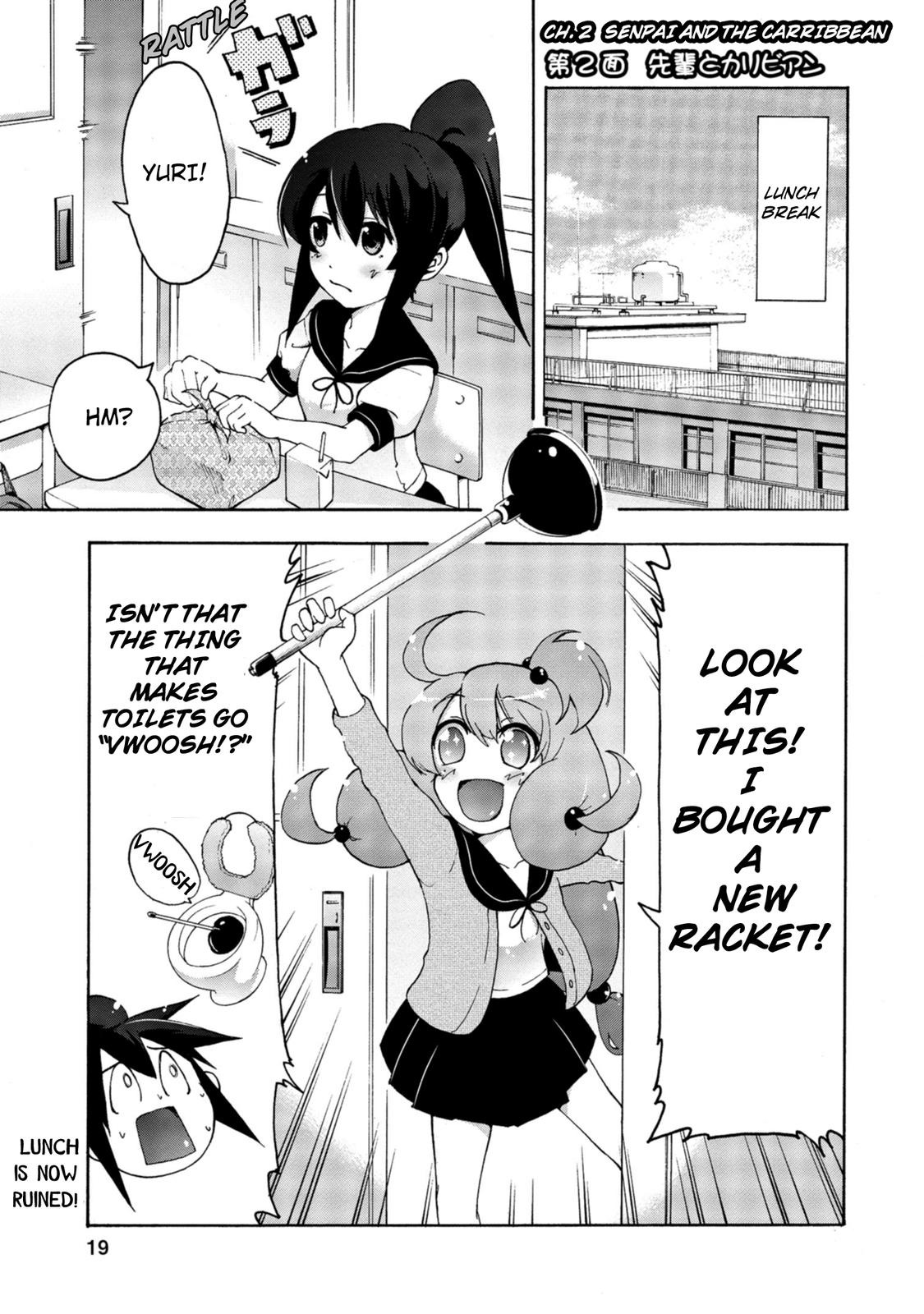 Tekyuu Chapter 2 page 1 - Chapter 2: Senpai and the Caribbean