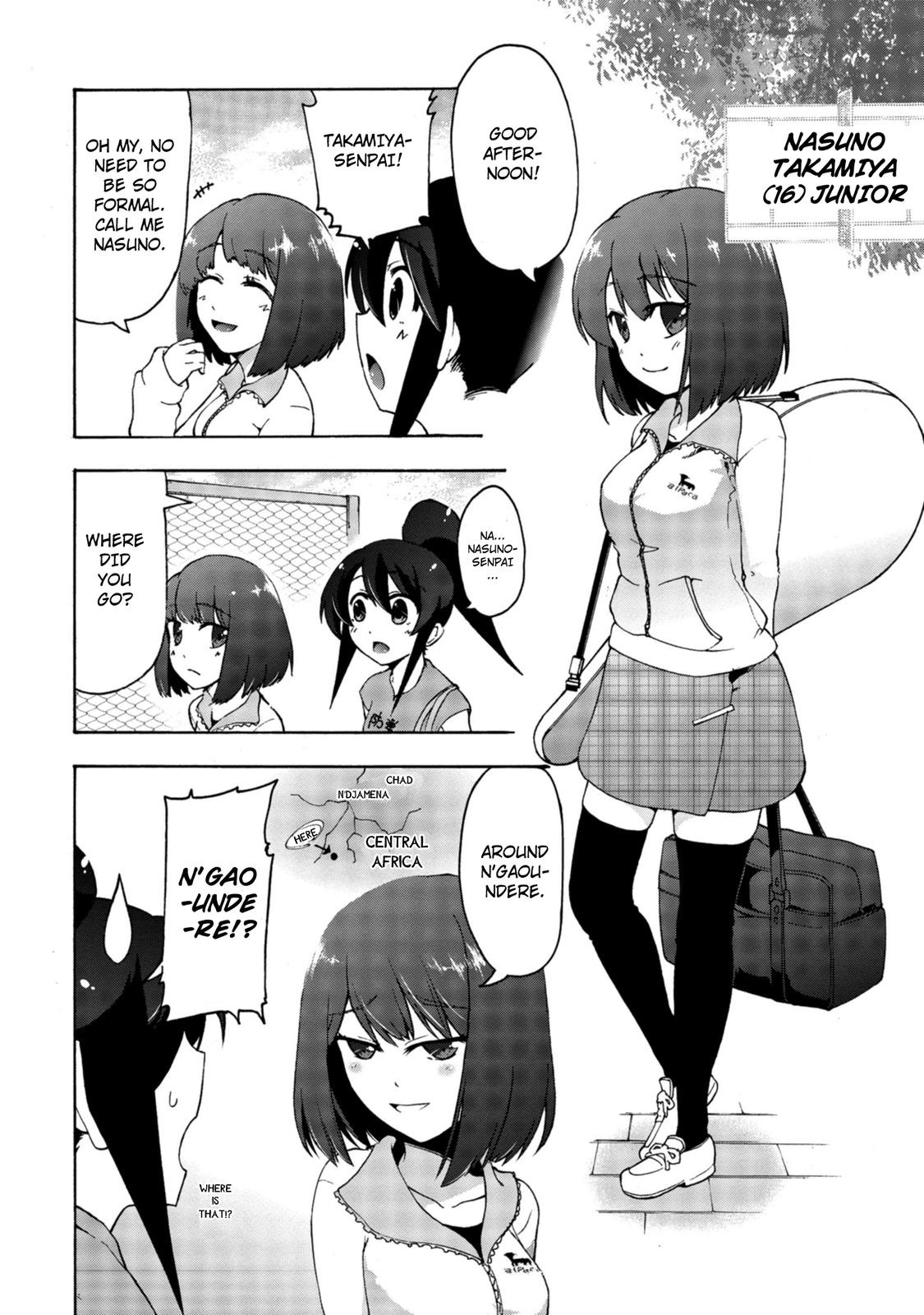 Tekyuu Chapter 2 page 4 - Chapter 2: Senpai and the Caribbean