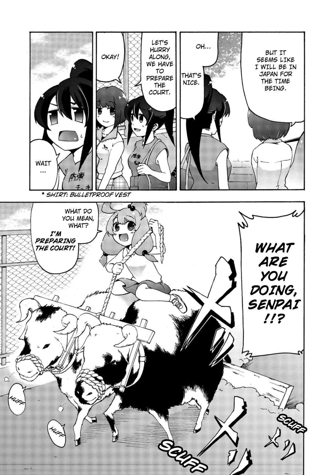 Tekyuu Chapter 2 page 5 - Chapter 2: Senpai and the Caribbean