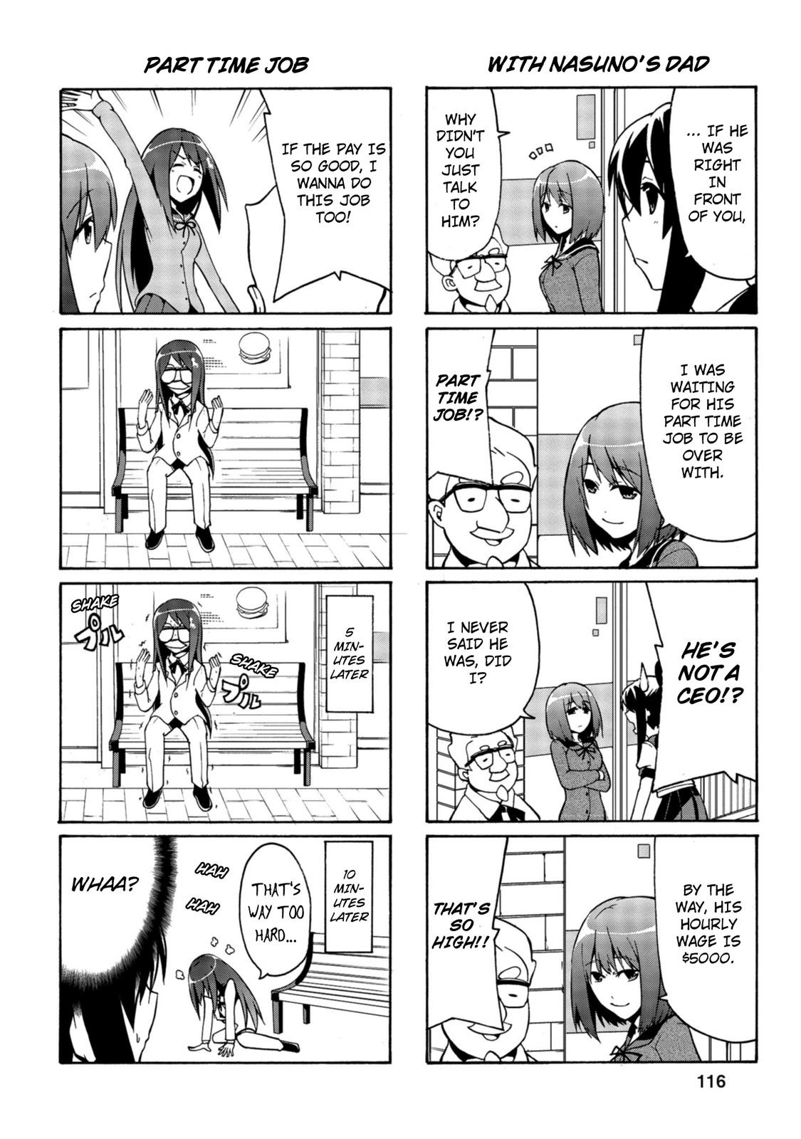 Tekyuu Chapter 8.5 page 1 - Chapter 8.5: With Nasuno's Dad | Part-time job