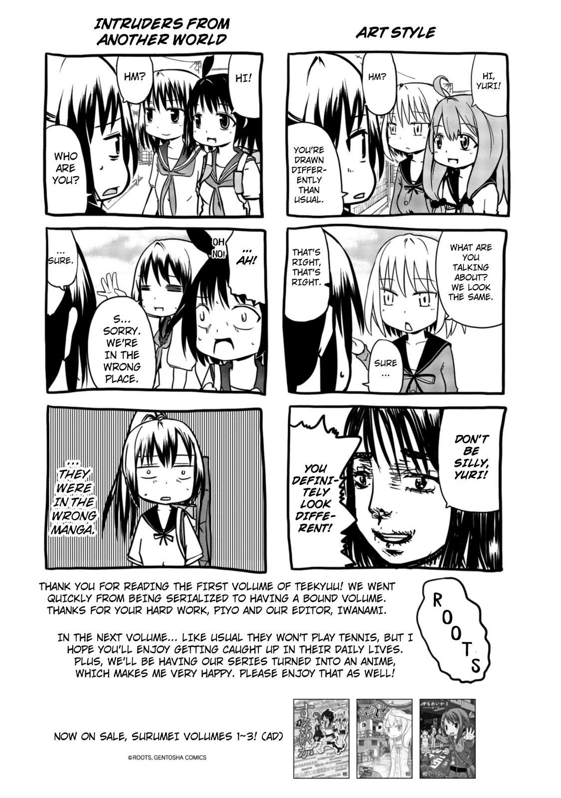 Tekyuu Chapter 9.5 page 6 - Chapter 9.5: Big presentation!!