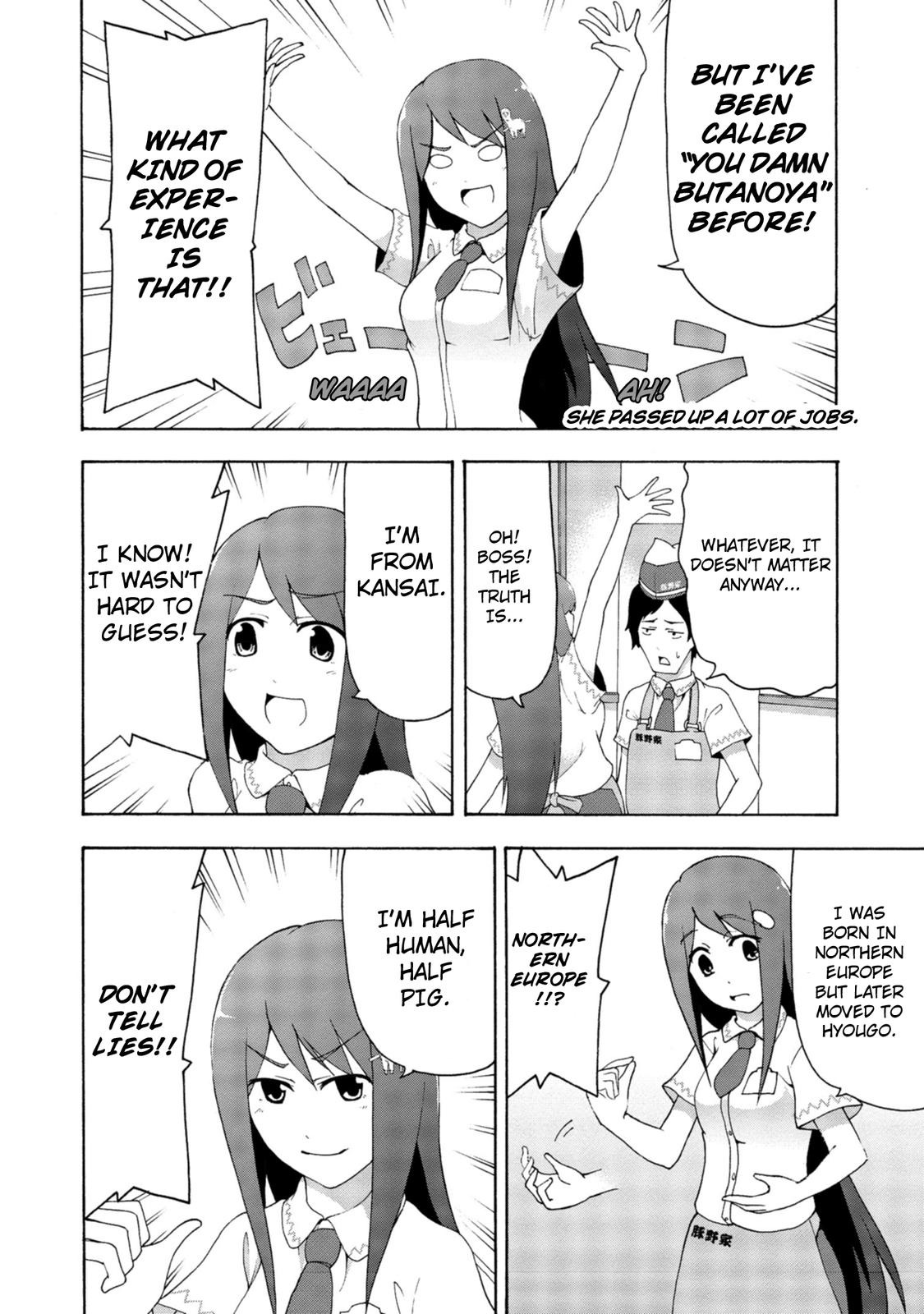 Tekyuu Chapter 9 page 2 - Chapter 9: Senpai and the dinner rush