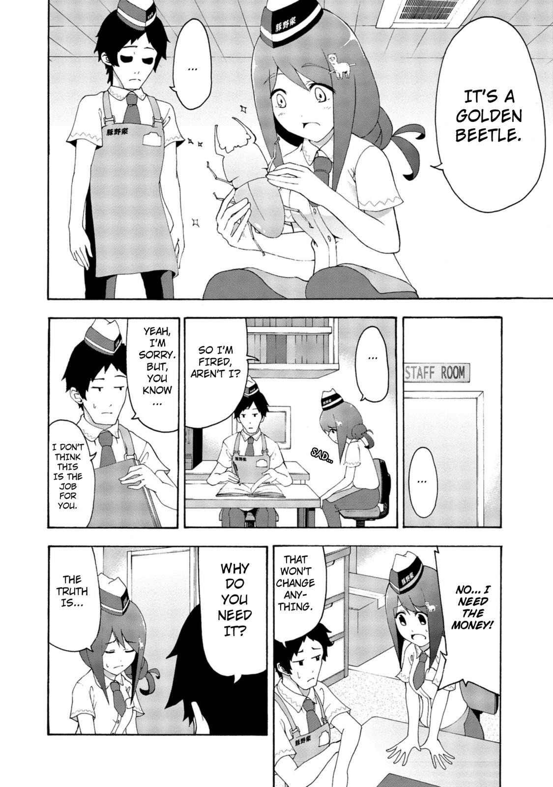 Tekyuu Chapter 9 page 8 - Chapter 9: Senpai and the dinner rush