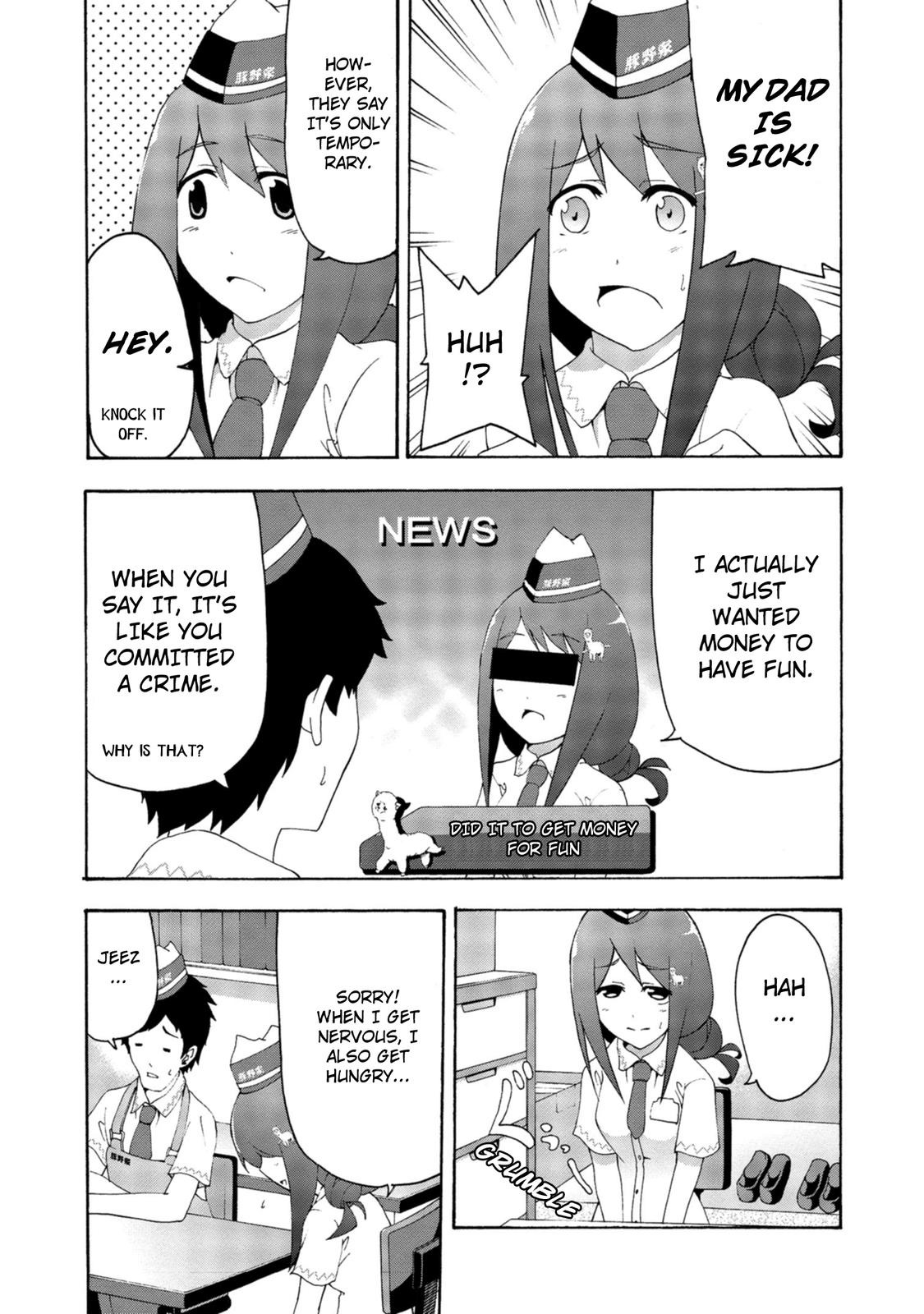 Tekyuu Chapter 9 page 9 - Chapter 9: Senpai and the dinner rush