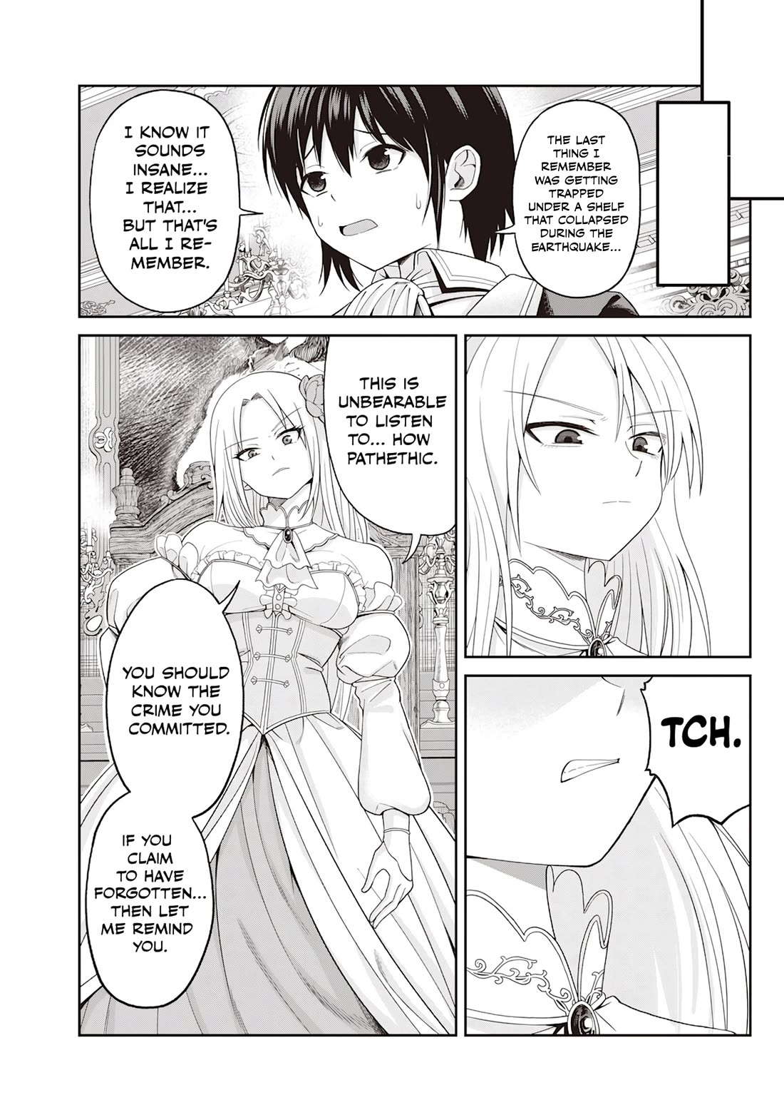 Telepathic Aristocrat: Villainous Young Noble in a World with a 1:99 Male-to-Female Ratio Chapter 1 page 14 - Chapter 1