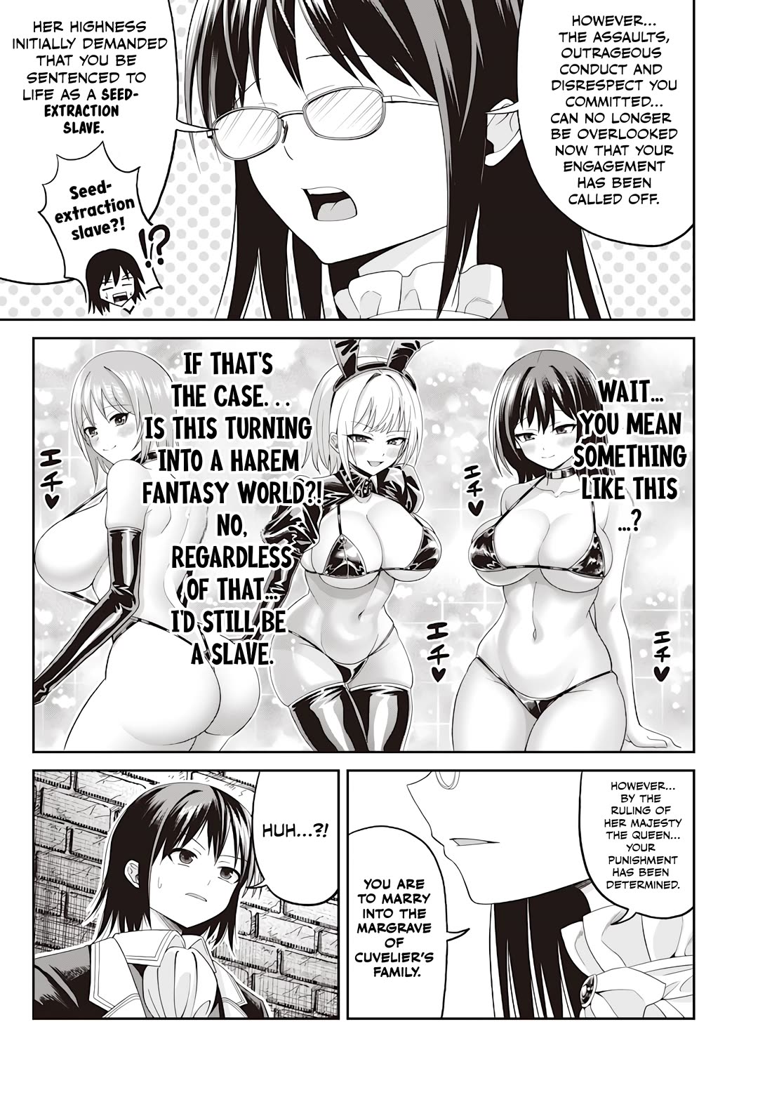 Telepathic Aristocrat: Villainous Young Noble in a World with a 1:99 Male-to-Female Ratio Chapter 1 page 31 - Chapter 1