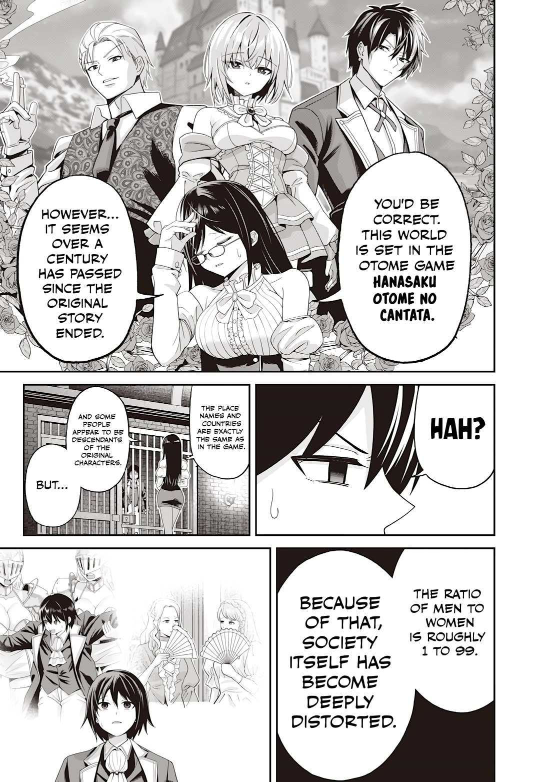 Telepathic Aristocrat: Villainous Young Noble in a World with a 1:99 Male-to-Female Ratio Chapter 1 page 35 - Chapter 1