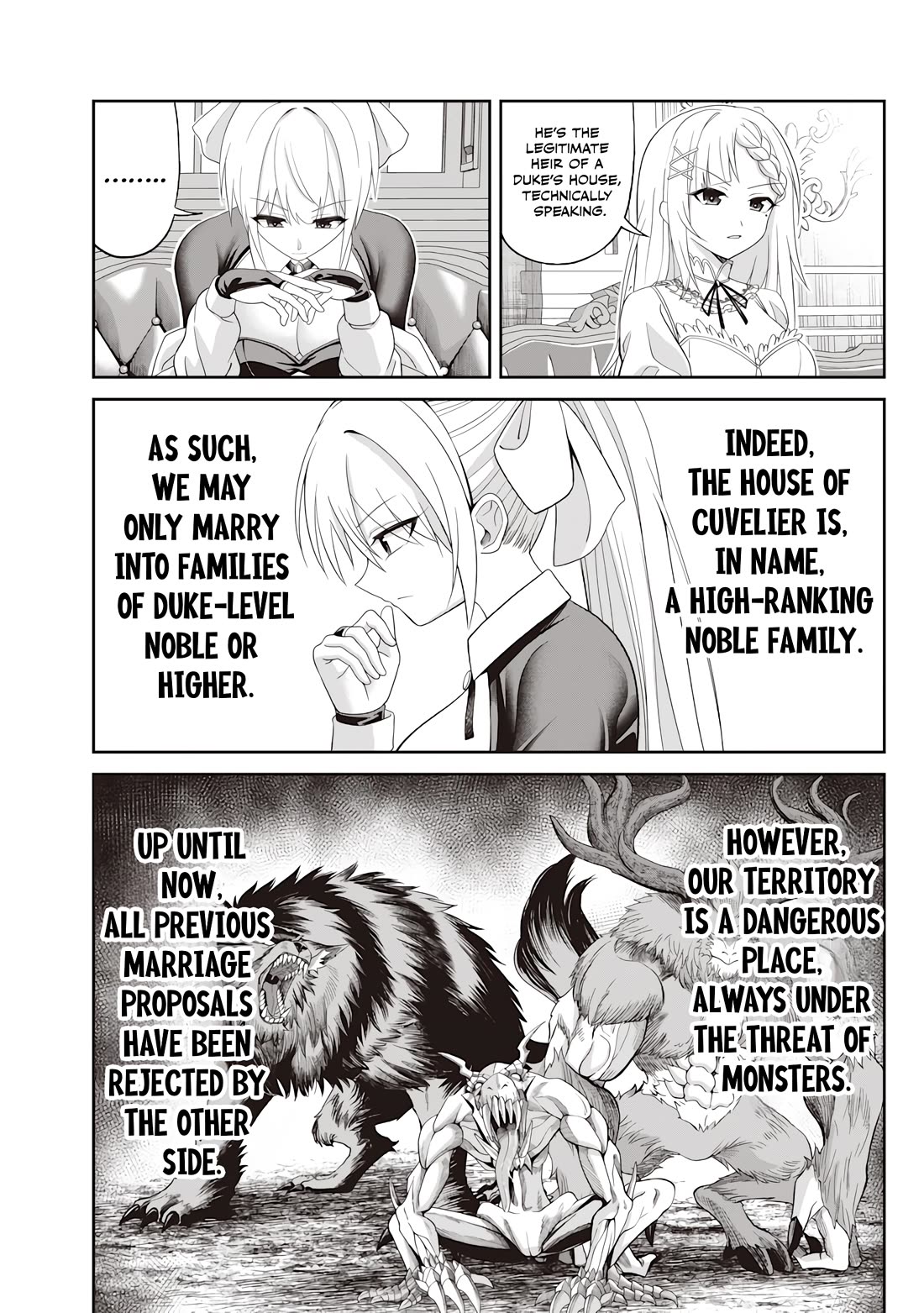Telepathic Aristocrat: Villainous Young Noble in a World with a 1:99 Male-to-Female Ratio Chapter 1 page 46 - Chapter 1