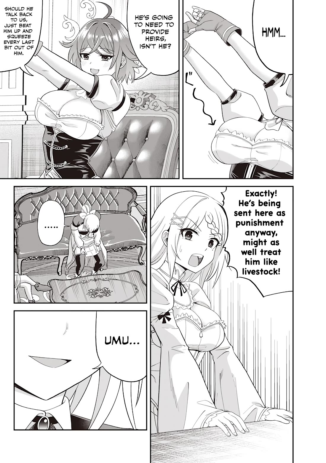 Telepathic Aristocrat: Villainous Young Noble in a World with a 1:99 Male-to-Female Ratio Chapter 1 page 47 - Chapter 1