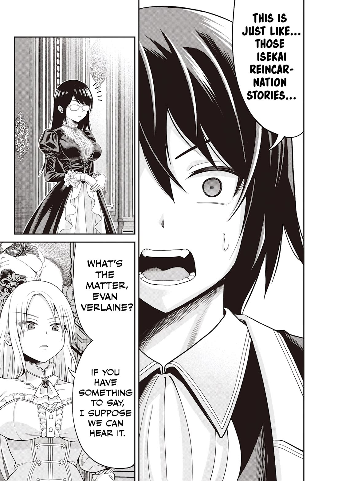 Telepathic Aristocrat: Villainous Young Noble in a World with a 1:99 Male-to-Female Ratio Chapter 1 page 9 - Chapter 1