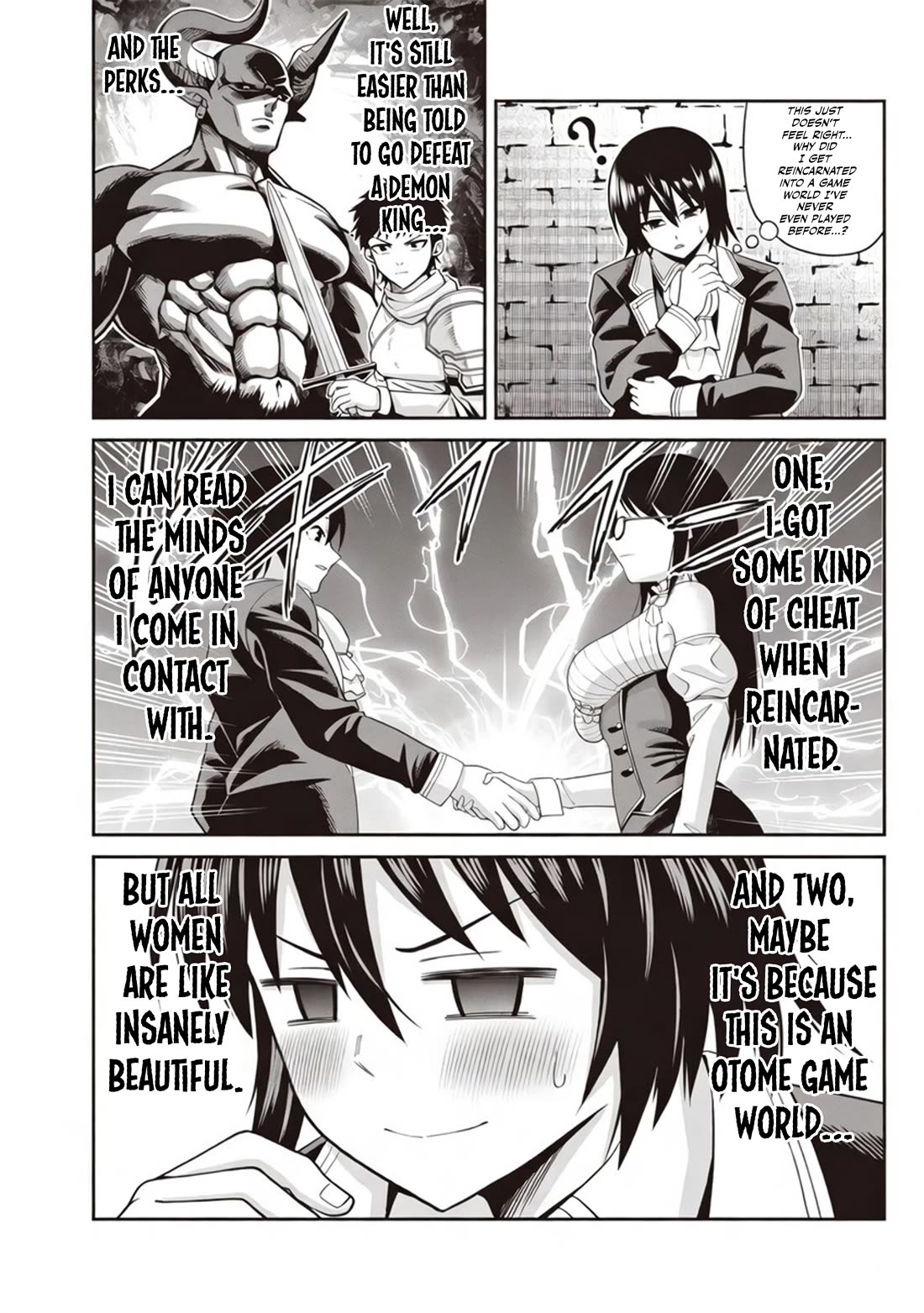 Telepathic Aristocrat: Villainous Young Noble in a World with a 1:99 Male-to-Female Ratio Chapter 2 page 2 - Chapter 2