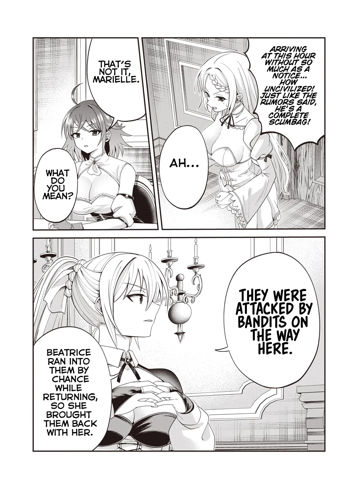 Telepathic Aristocrat: Villainous Young Noble in a World with a 1:99 Male-to-Female Ratio Chapter 3 page 28 - Chapter 3