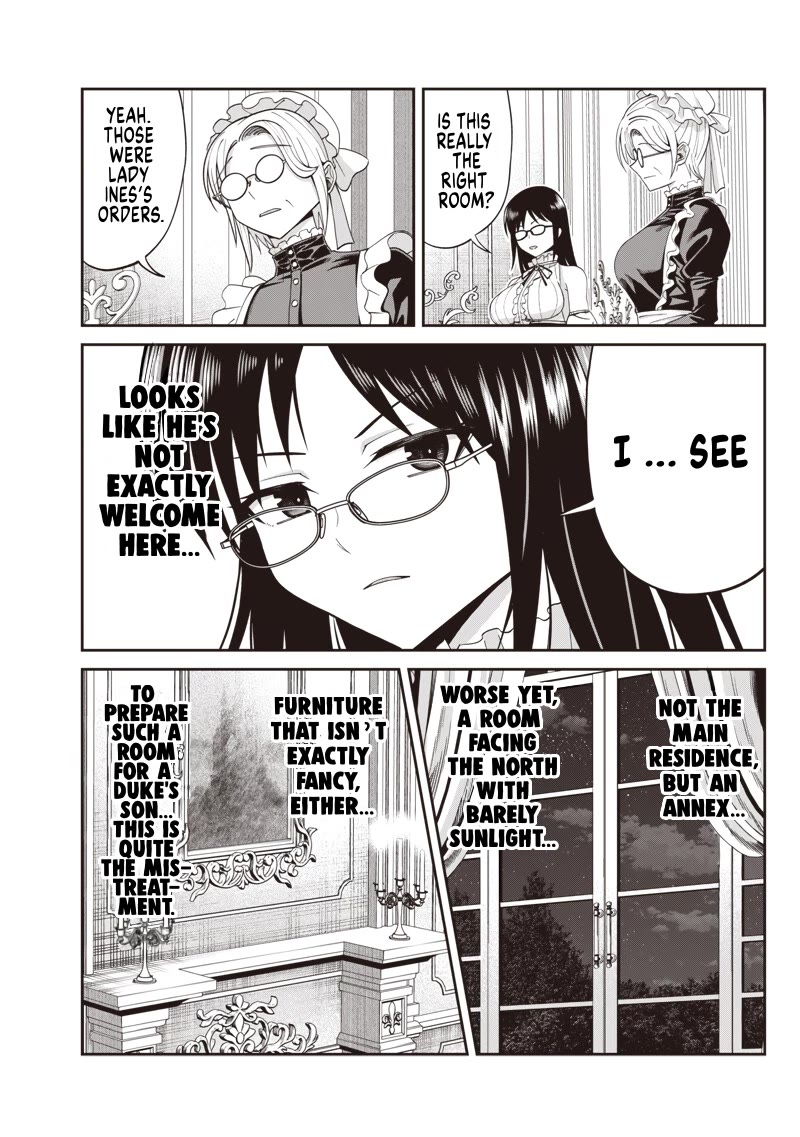 Telepathic Aristocrat: Villainous Young Noble in a World with a 1:99 Male-to-Female Ratio Chapter 4 page 2 - Chapter 4