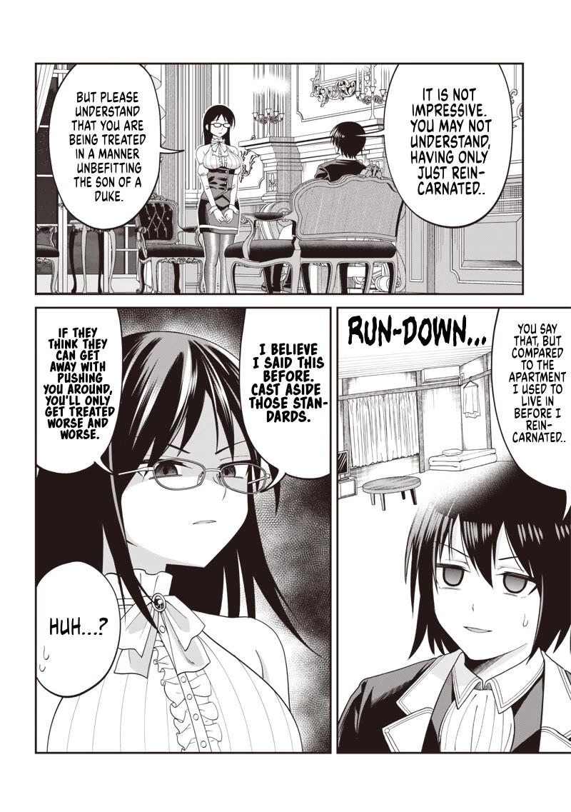 Telepathic Aristocrat: Villainous Young Noble in a World with a 1:99 Male-to-Female Ratio Chapter 4 page 4 - Chapter 4