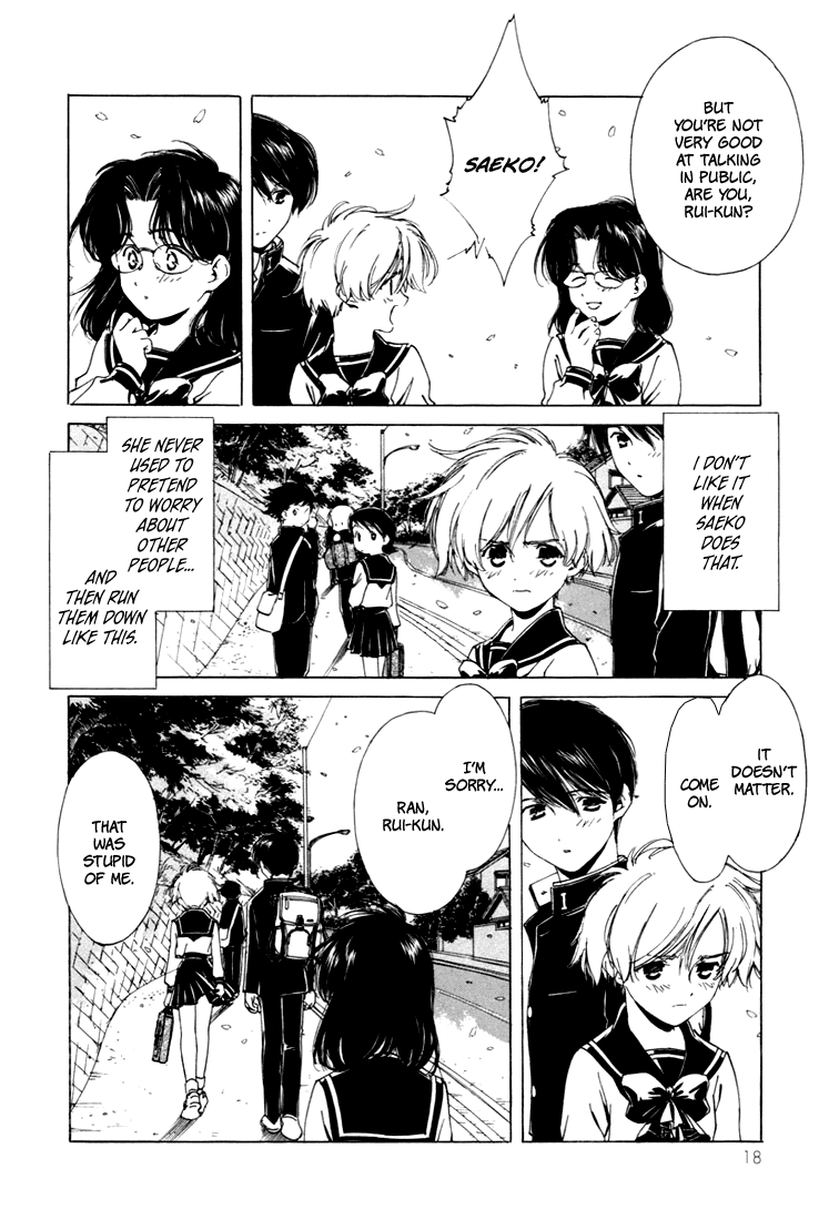 Telepathy Shoujo "Ran" Chapter 1.2 page 22 - Chapter 1 v2 : The New Girl