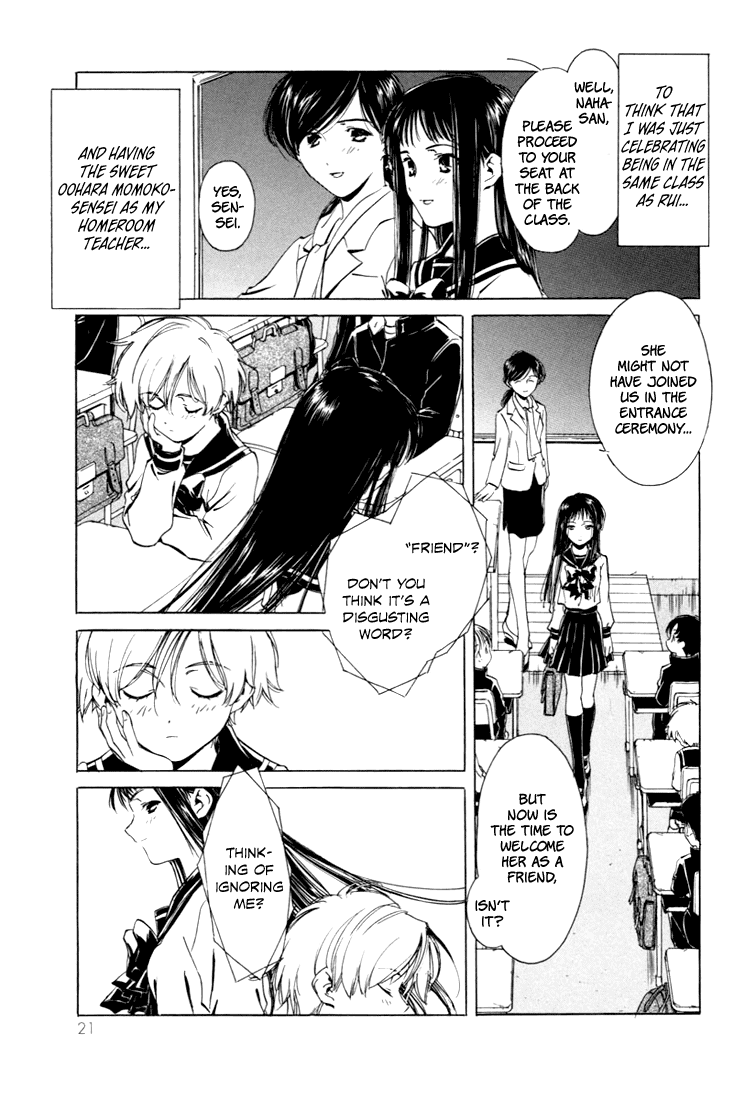 Telepathy Shoujo "Ran" Chapter 1.2 page 25 - Chapter 1 v2 : The New Girl