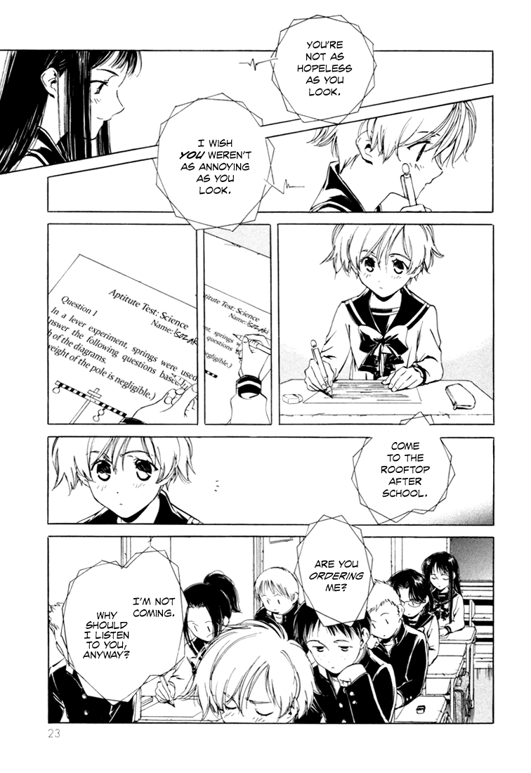 Telepathy Shoujo "Ran" Chapter 1.2 page 27 - Chapter 1 v2 : The New Girl