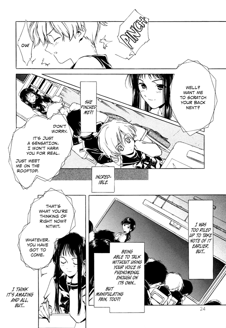 Telepathy Shoujo "Ran" Chapter 1.2 page 28 - Chapter 1 v2 : The New Girl