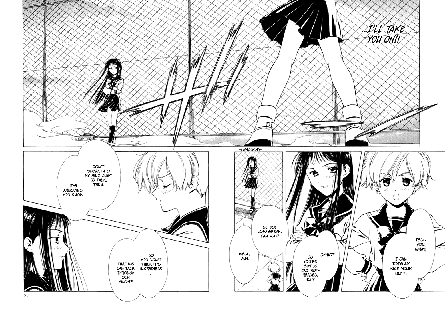Telepathy Shoujo "Ran" Chapter 1.2 page 40 - Chapter 1 v2 : The New Girl