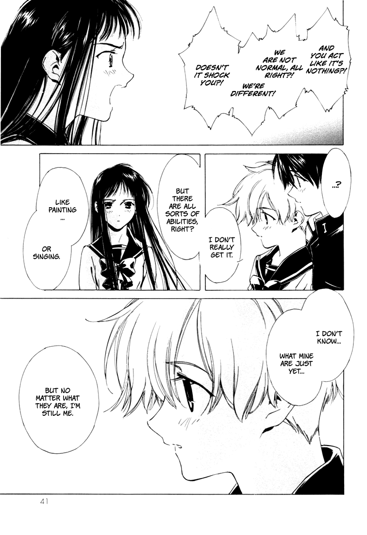 Telepathy Shoujo "Ran" Chapter 1.2 page 44 - Chapter 1 v2 : The New Girl